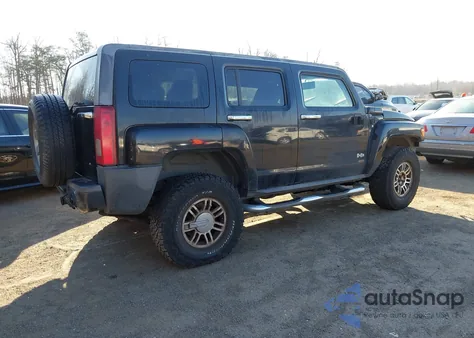 2008 Hummer H3 Suv z USA, uszkodzony, nr VIN 5GTEN43E488186539